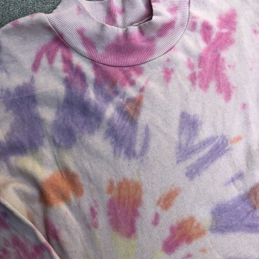 WILD FABLE Women's MED Tie Dye Long Sleeve Pocket Sweater Dress Colorful NWT‌‌‌‌ - Picture 6 of 7